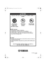 Preview for 90 page of Yamaha TT-R50E Owner'S Manual