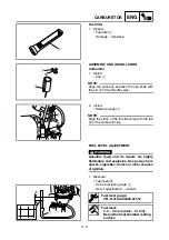 Preview for 204 page of Yamaha TT-R50E Owner'S Service Manual