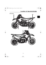 Preview for 13 page of Yamaha TT-R50EK 2018 Owner'S Manual