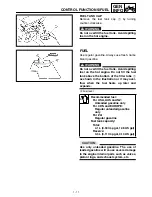 Предварительный просмотр 26 страницы Yamaha TT-R90(R) Instruction Manual