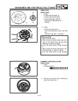 Preview for 270 page of Yamaha TT-R90(S) Owner'S Service Manual