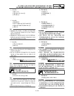 Preview for 273 page of Yamaha TT-R90(S) Owner'S Service Manual