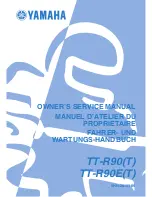 Preview for 1 page of Yamaha TT-R90(T) Owner'S Service Manual