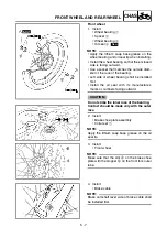 Preview for 308 page of Yamaha TT-R90(V) Owner'S Service Manual