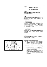 Предварительный просмотр 14 страницы Yamaha TT-R90E Owner'S Service Manual