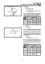 Предварительный просмотр 218 страницы Yamaha TT-R90E Owner'S Service Manual