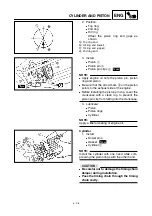 Предварительный просмотр 222 страницы Yamaha TT-R90E Owner'S Service Manual