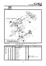 Предварительный просмотр 226 страницы Yamaha TT-R90E Owner'S Service Manual