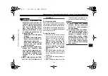 Предварительный просмотр 63 страницы Yamaha TT250RY Owner'S Manual