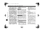 Предварительный просмотр 74 страницы Yamaha TT250RY Owner'S Manual