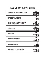 Предварительный просмотр 4 страницы Yamaha TT600R Service Manual