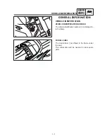 Предварительный просмотр 9 страницы Yamaha TT600R Service Manual