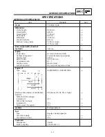 Предварительный просмотр 20 страницы Yamaha TT600R Service Manual