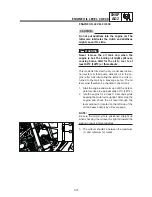 Предварительный просмотр 67 страницы Yamaha TT600R Service Manual