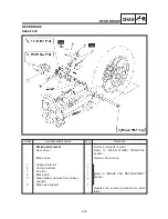 Предварительный просмотр 142 страницы Yamaha TT600R Service Manual