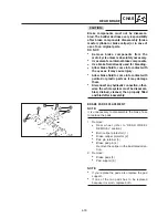 Предварительный просмотр 143 страницы Yamaha TT600R Service Manual