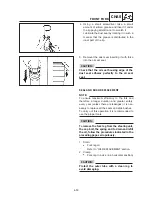 Предварительный просмотр 163 страницы Yamaha TT600R Service Manual