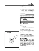 Предварительный просмотр 169 страницы Yamaha TT600R Service Manual