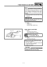 Preview for 160 page of Yamaha TTR125LM Owner'S Service Manual