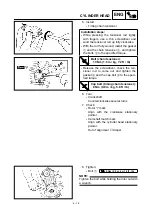 Preview for 220 page of Yamaha TTR125LM Owner'S Service Manual