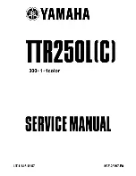 Yamaha TTR250L Service Manual предпросмотр