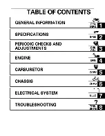 Preview for 6 page of Yamaha TTR250L Service Manual