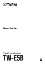 Yamaha TW-E5B User Manual preview