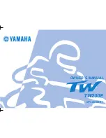 Preview for 1 page of Yamaha TW200E Owner'S Manual