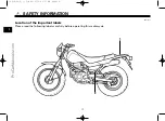 Предварительный просмотр 16 страницы Yamaha TW200M 1999 Owner'S Manual