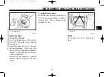 Предварительный просмотр 29 страницы Yamaha TW200M 1999 Owner'S Manual