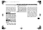 Preview for 37 page of Yamaha TW200Z Owner'S Manual