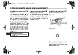 Preview for 62 page of Yamaha TW200Z Owner'S Manual