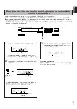 Предварительный просмотр 17 страницы Yamaha TX-492 Owner'S Manual