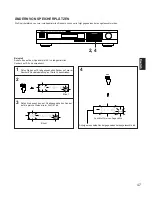 Предварительный просмотр 47 страницы Yamaha TX-592RDS Owner'S Manual