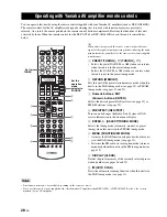 Предварительный просмотр 30 страницы Yamaha TX-761DAB Owner'S Manual