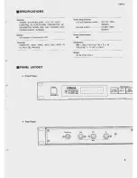 Предварительный просмотр 2 страницы Yamaha TX-81Z Service Manual