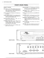 Предварительный просмотр 6 страницы Yamaha TX16W Operating Manual