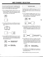 Preview for 8 page of Yamaha TX1P Operating Manual