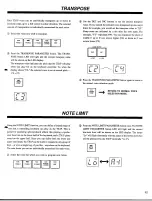 Preview for 13 page of Yamaha TX1P Operating Manual