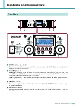 Preview for 5 page of Yamaha TX4n Reference Manual