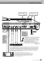 Preview for 17 page of Yamaha Tyros2 (Danish) Brugervejledning