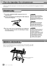 Preview for 18 page of Yamaha Tyros2 (Danish) Brugervejledning