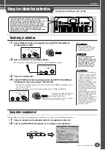 Preview for 47 page of Yamaha Tyros2 (Danish) Brugervejledning