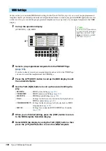 Предварительный просмотр 124 страницы Yamaha Tyros4 Reference Manual