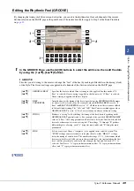 Preview for 39 page of Yamaha Tyros5 Reference Manual