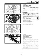 Предварительный просмотр 134 страницы Yamaha TZ250M Owner'S Service Manual