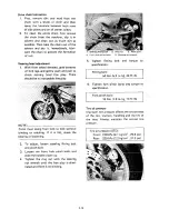 Предварительный просмотр 34 страницы Yamaha TZ250W Service Manual