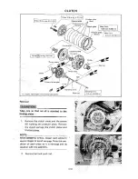 Предварительный просмотр 58 страницы Yamaha TZ250W Service Manual