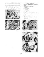 Предварительный просмотр 73 страницы Yamaha TZ250W Service Manual