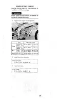 Предварительный просмотр 74 страницы Yamaha TZ250W Service Manual